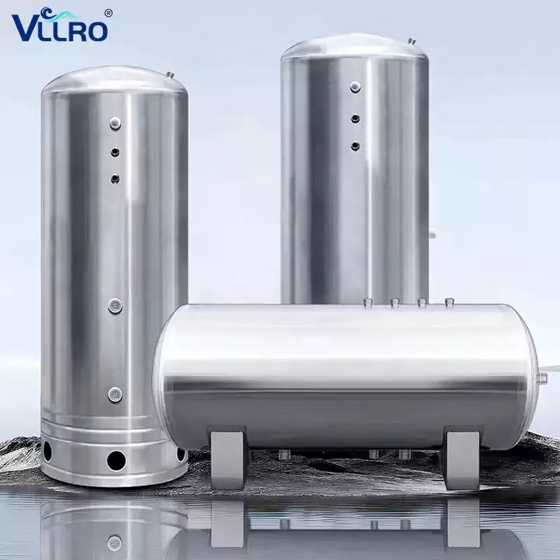 विहीर स्टेनलेस स्टील प्रेशर टाकी